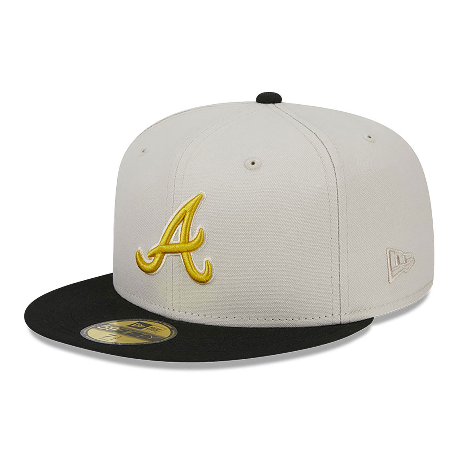 Atlanta Braves Two-Tone Stone 59FIFTY Fitted Cap