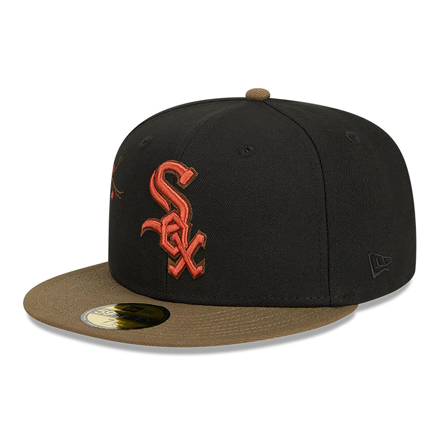 Chicago White Sox Rustic Fall Black 59FIFTY Fitted Cap