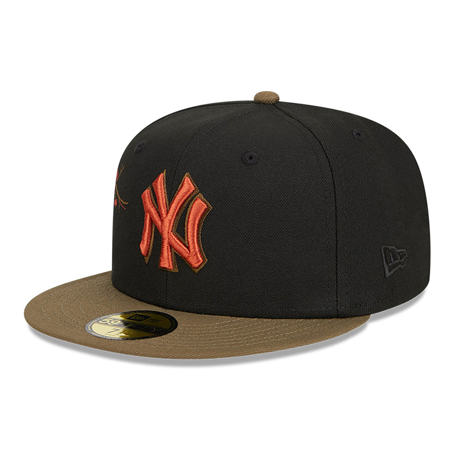 New York Yankees Rustic Fall Black 59FIFTY Fitted Cap