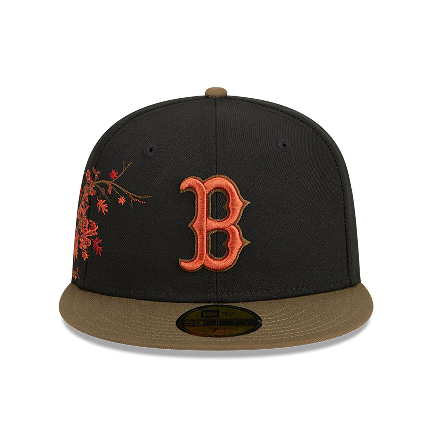 Boston Red Sox Rustic Fall Black 59FIFTY Fitted Cap