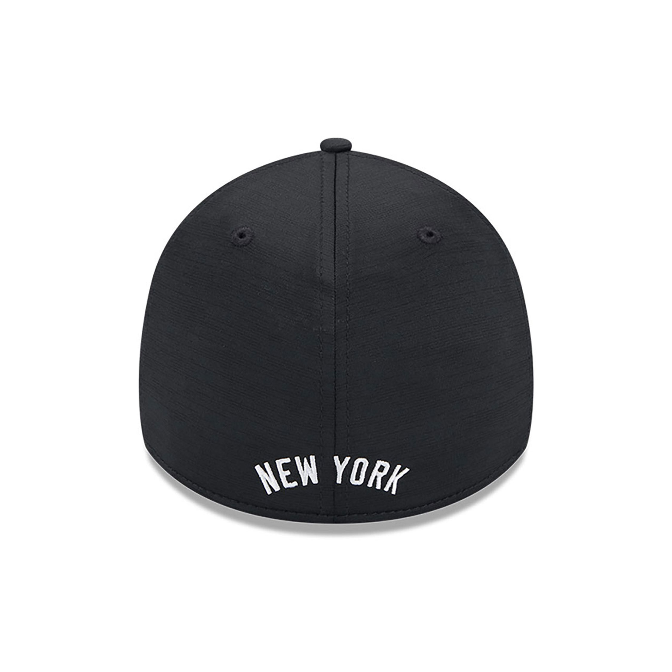 New York Yankees Clubhouse Black 39THIRTY Stretch Fit Cap
