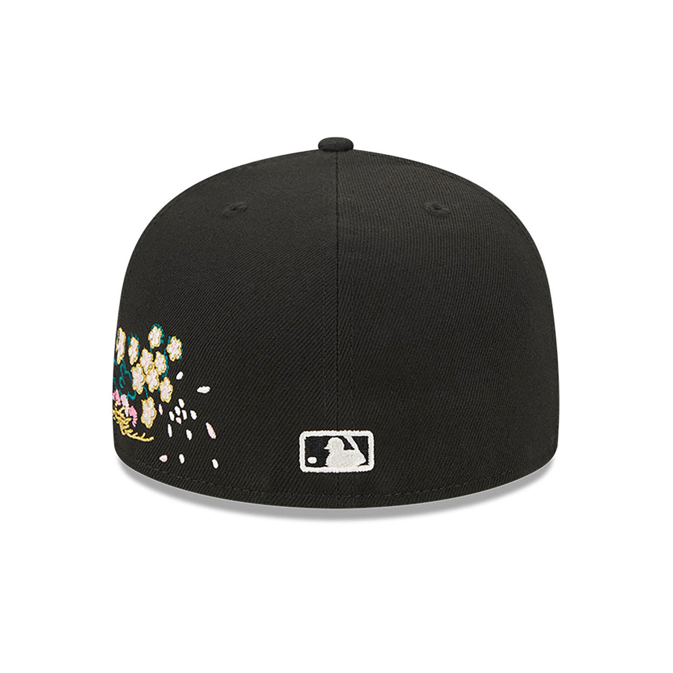 Washington Nationals Cherry Blossom Black 59FIFTY Fitted Cap