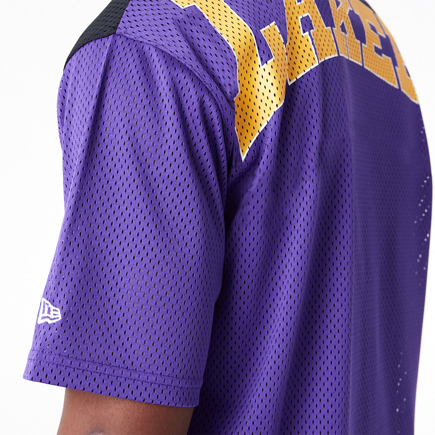 LA Lakers NBA Arch Graphic Jersey Purple T-Shirt