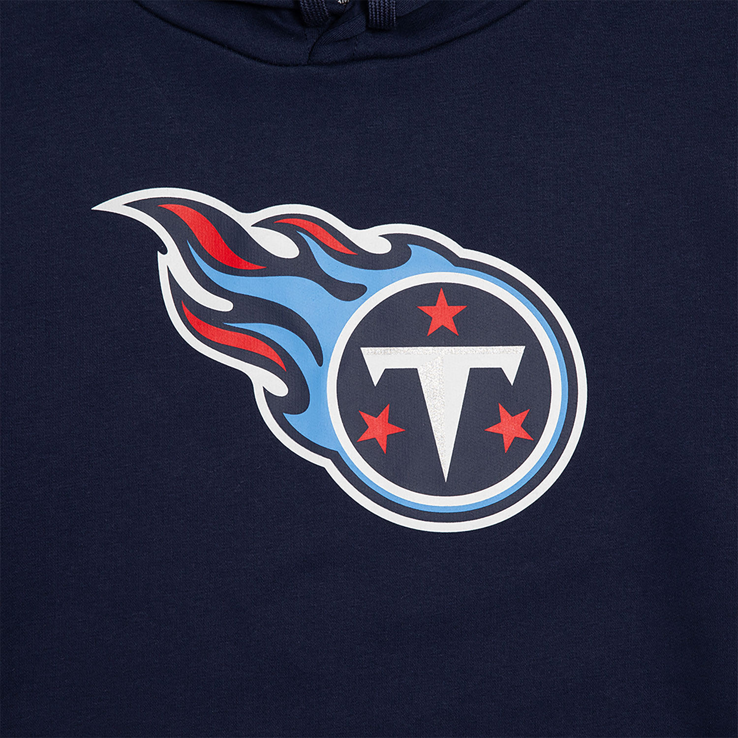 Tennessee Titans NFL International Series Games Team Logo Dark Blue Pullover Hoodie