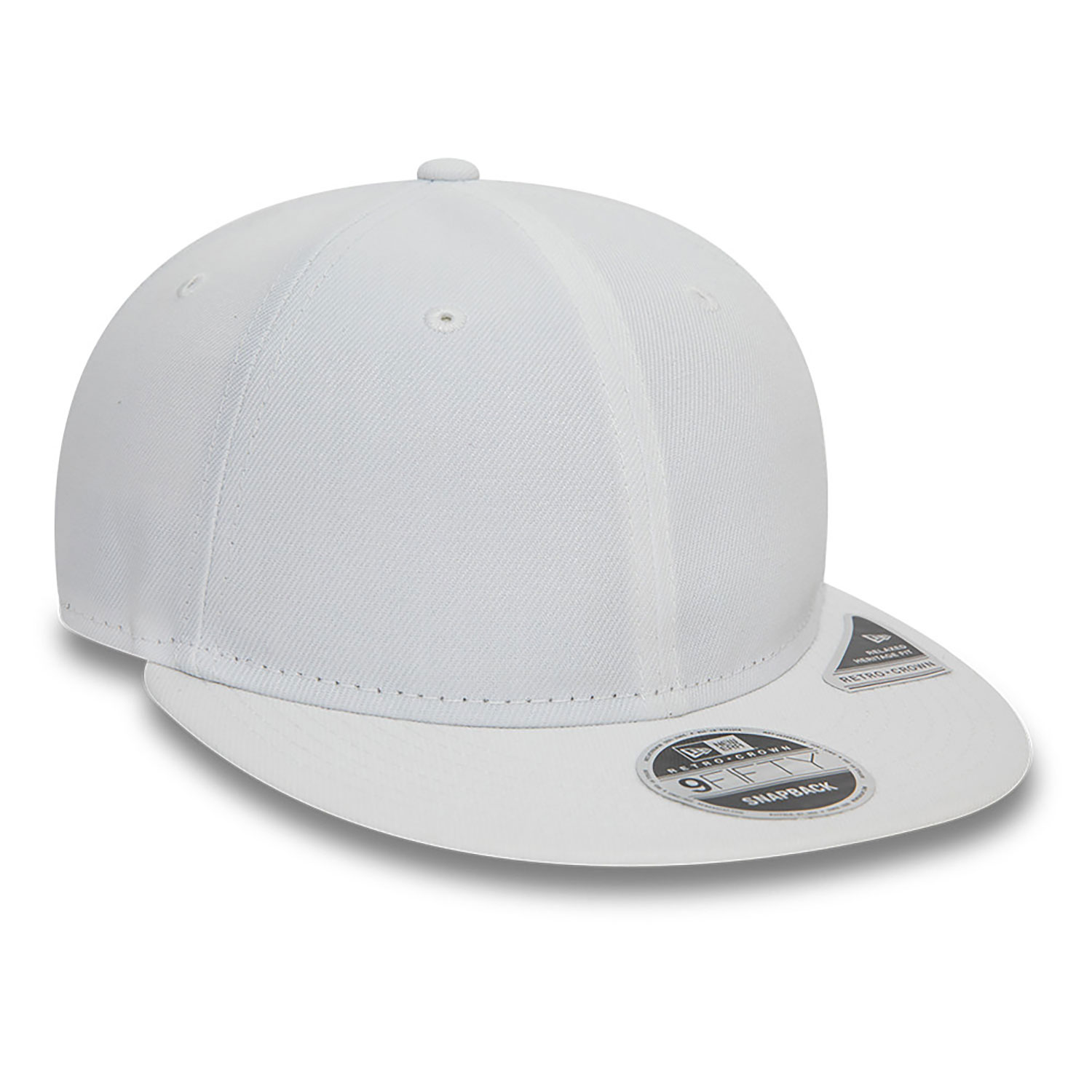 New Era White Retro Crown 9FIFTY Snapback Cap