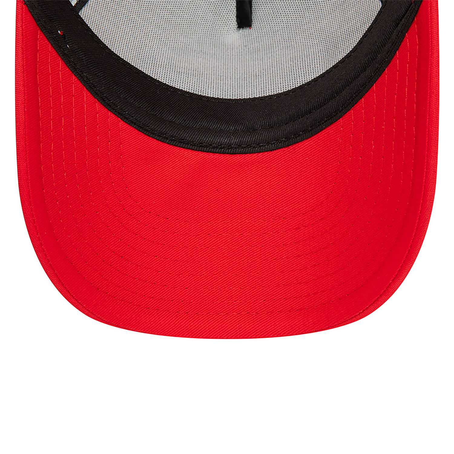 New Era Youth Red Oval Trucker Cap