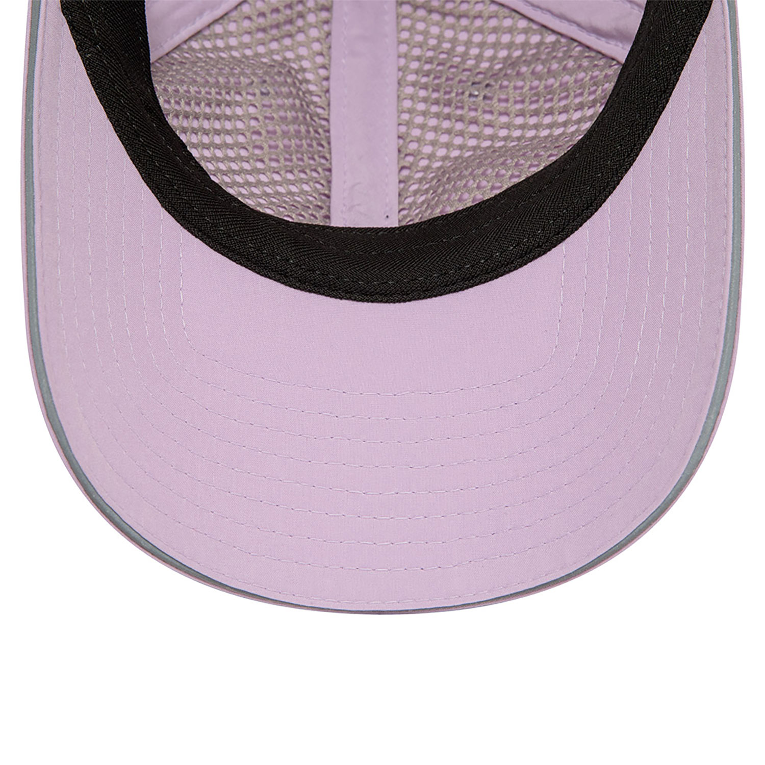 New Era Womens Ponytail Open Back Pastel Purple 9FORTY Adjustable Cap