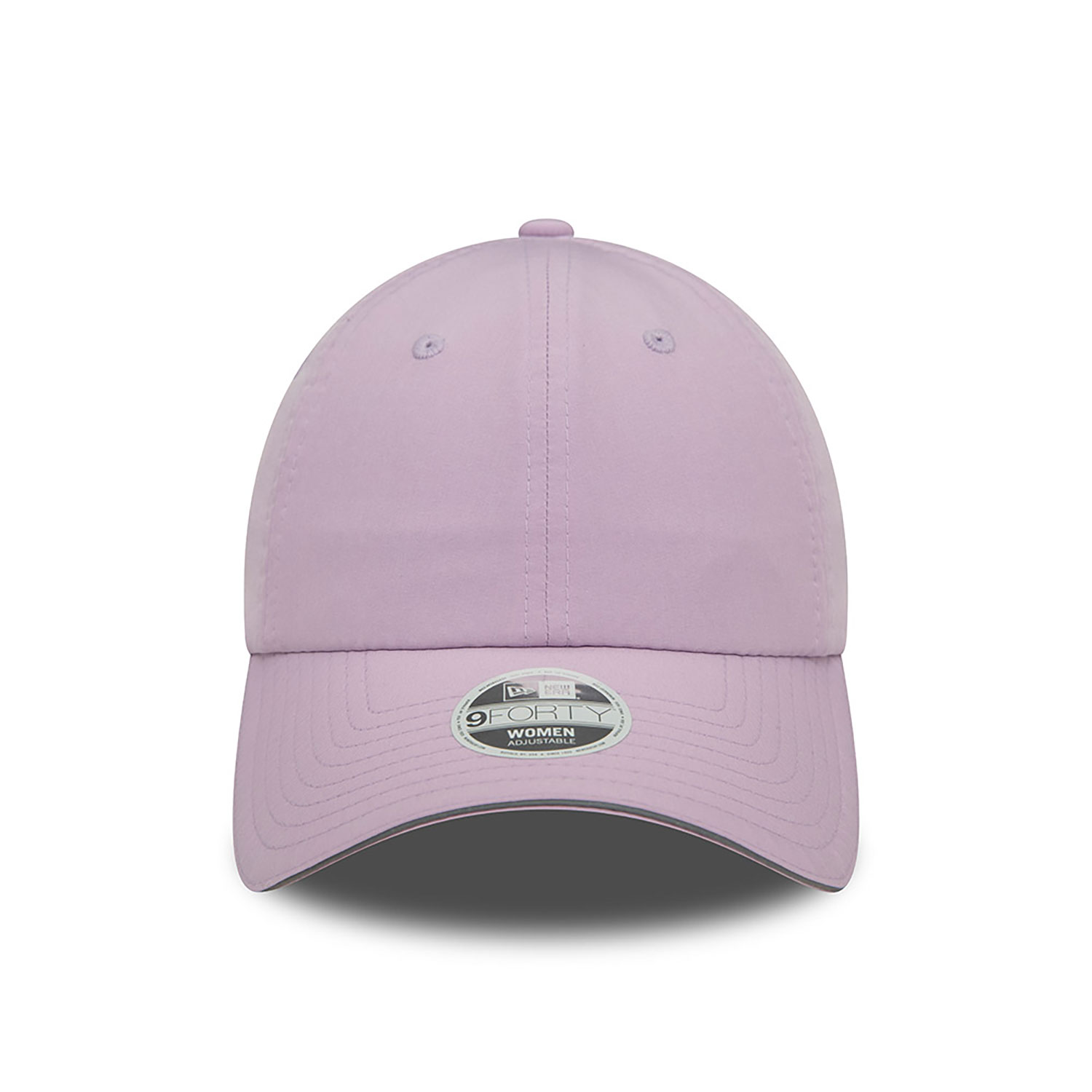 New Era Womens Ponytail Open Back Pastel Purple 9FORTY Adjustable Cap