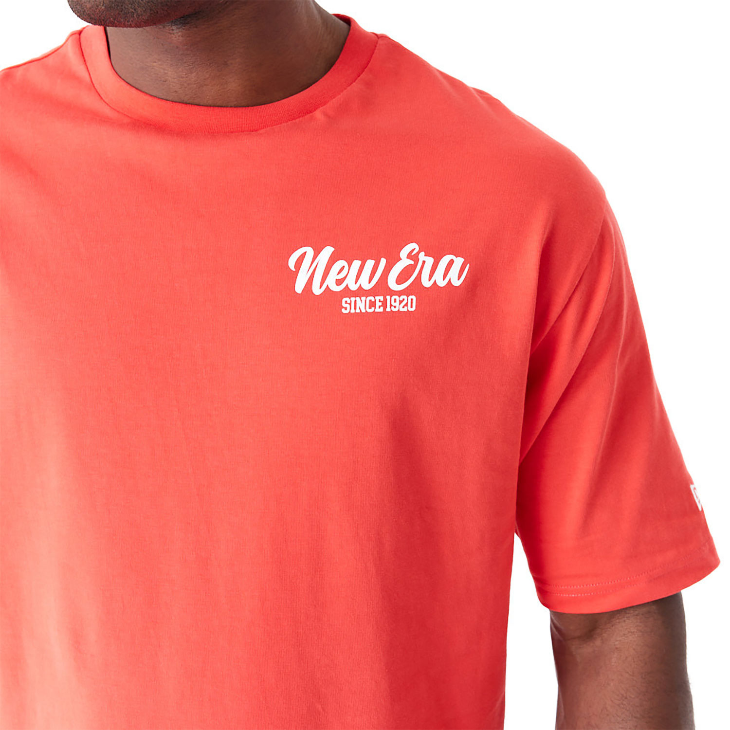 New Era Cactus Graphic Red Oversized T-Shirt