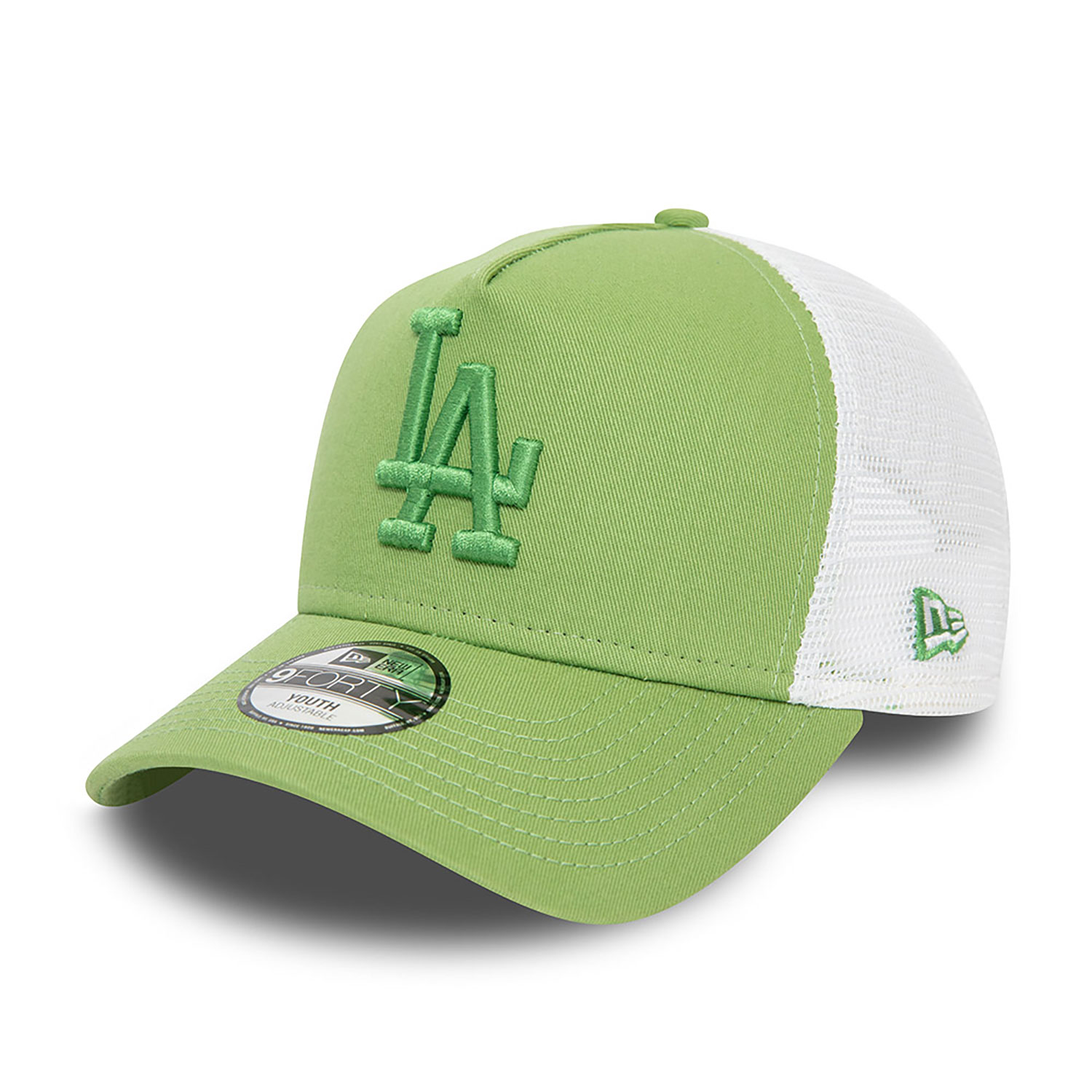 LA Dodgers Youth League Essential Green Trucker Cap