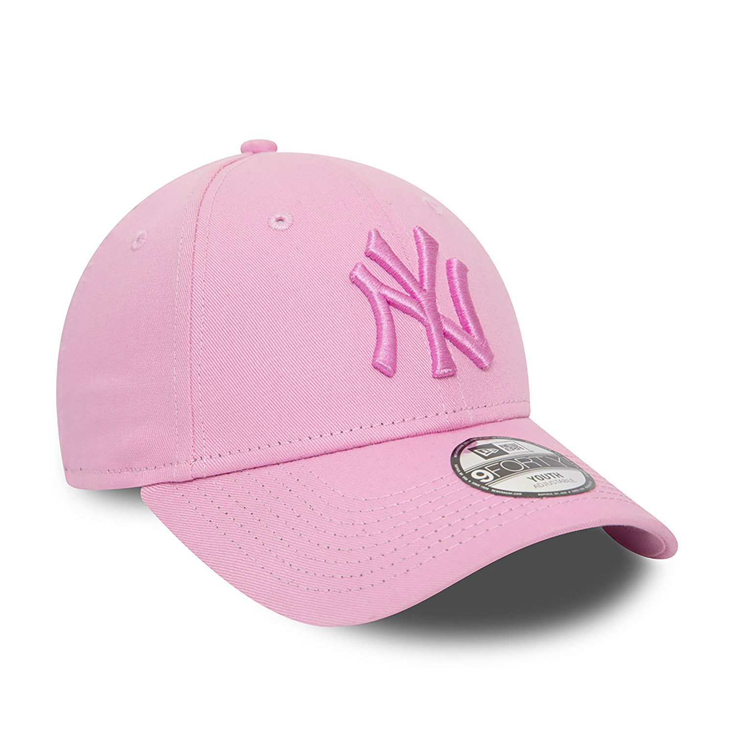 New York Yankees Youth League Essential Pink 9FORTY Adjustable Cap