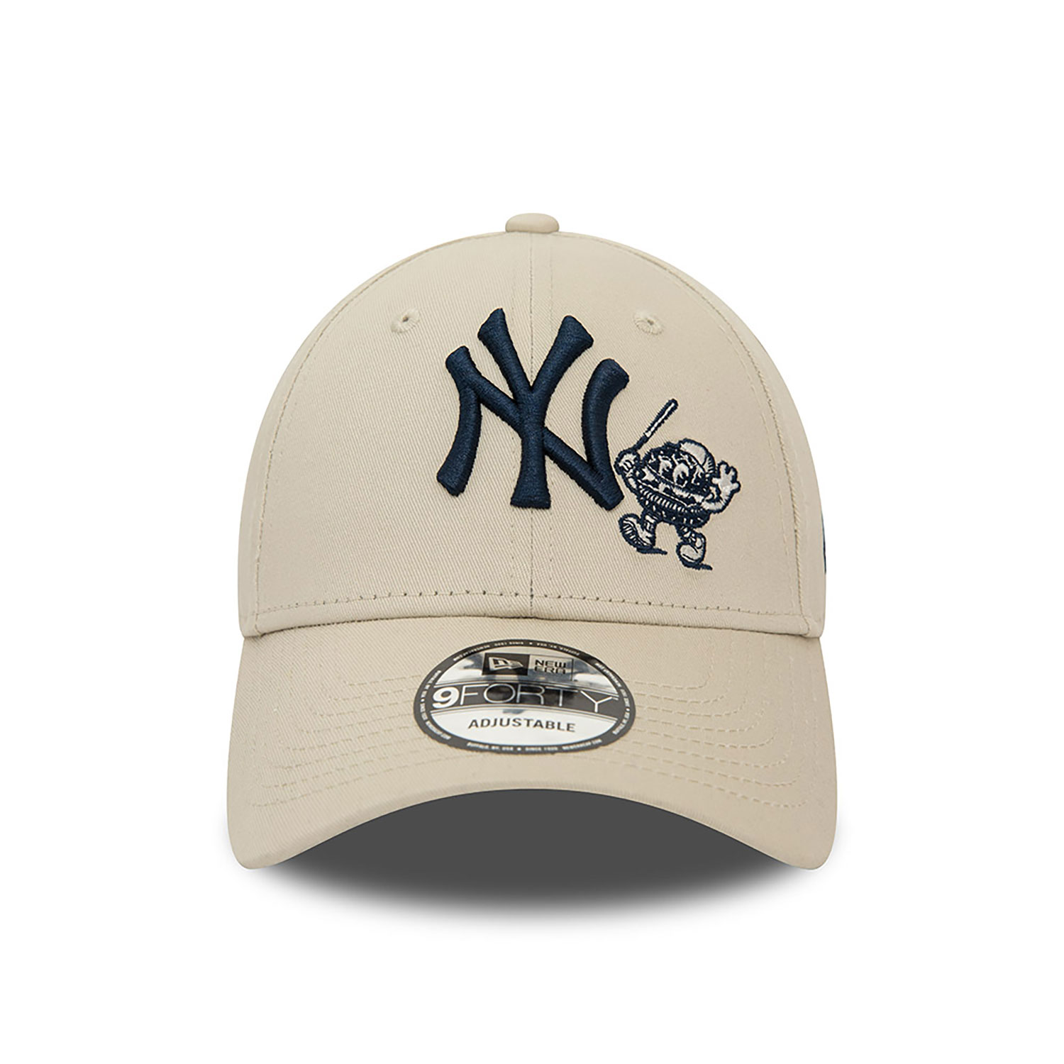 New York Yankees Food Character Stone 9FORTY Adjustable Cap