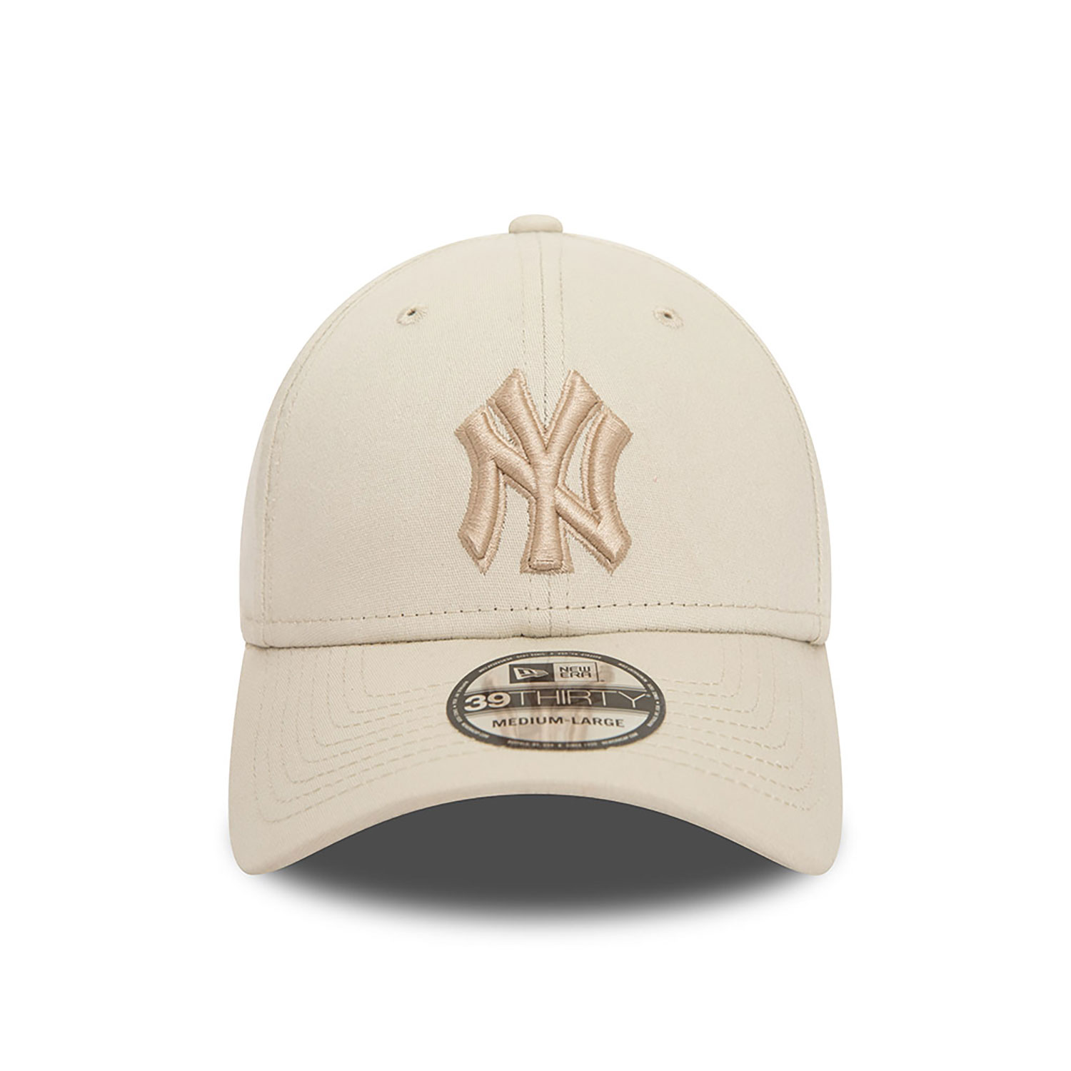 New York Yankees MLB Outline Stone 39THIRTY Stretch Fit Cap