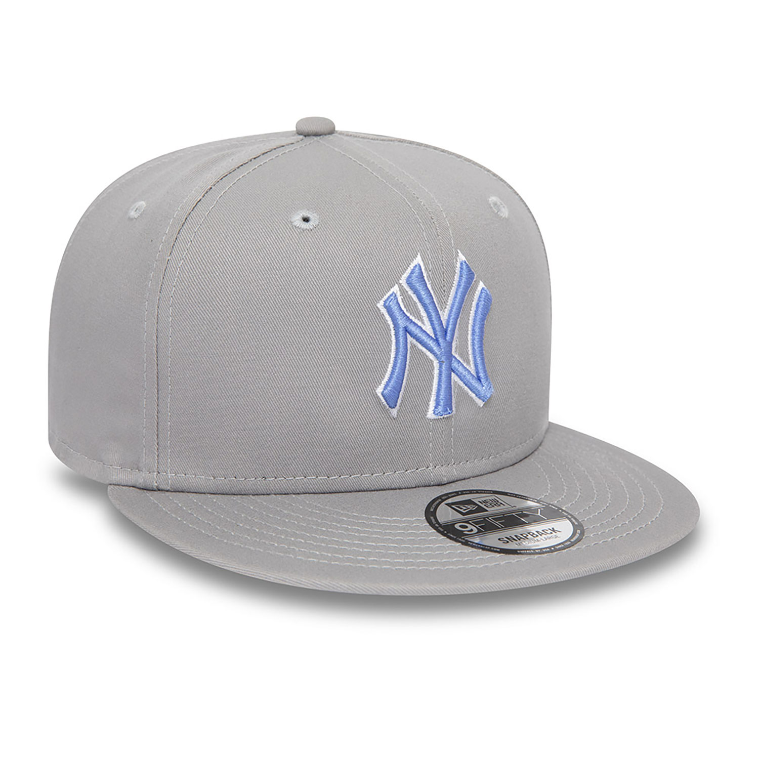 New York Yankees MLB Outline Grey 9FIFTY Adjustable Cap