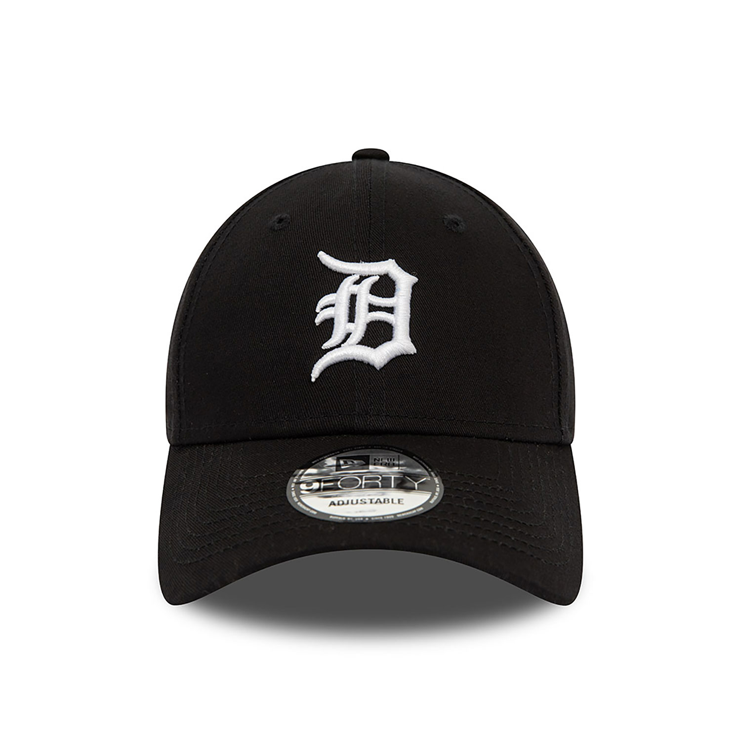 Detroit Tigers League Essential Black 9FORTY Adjustable Cap