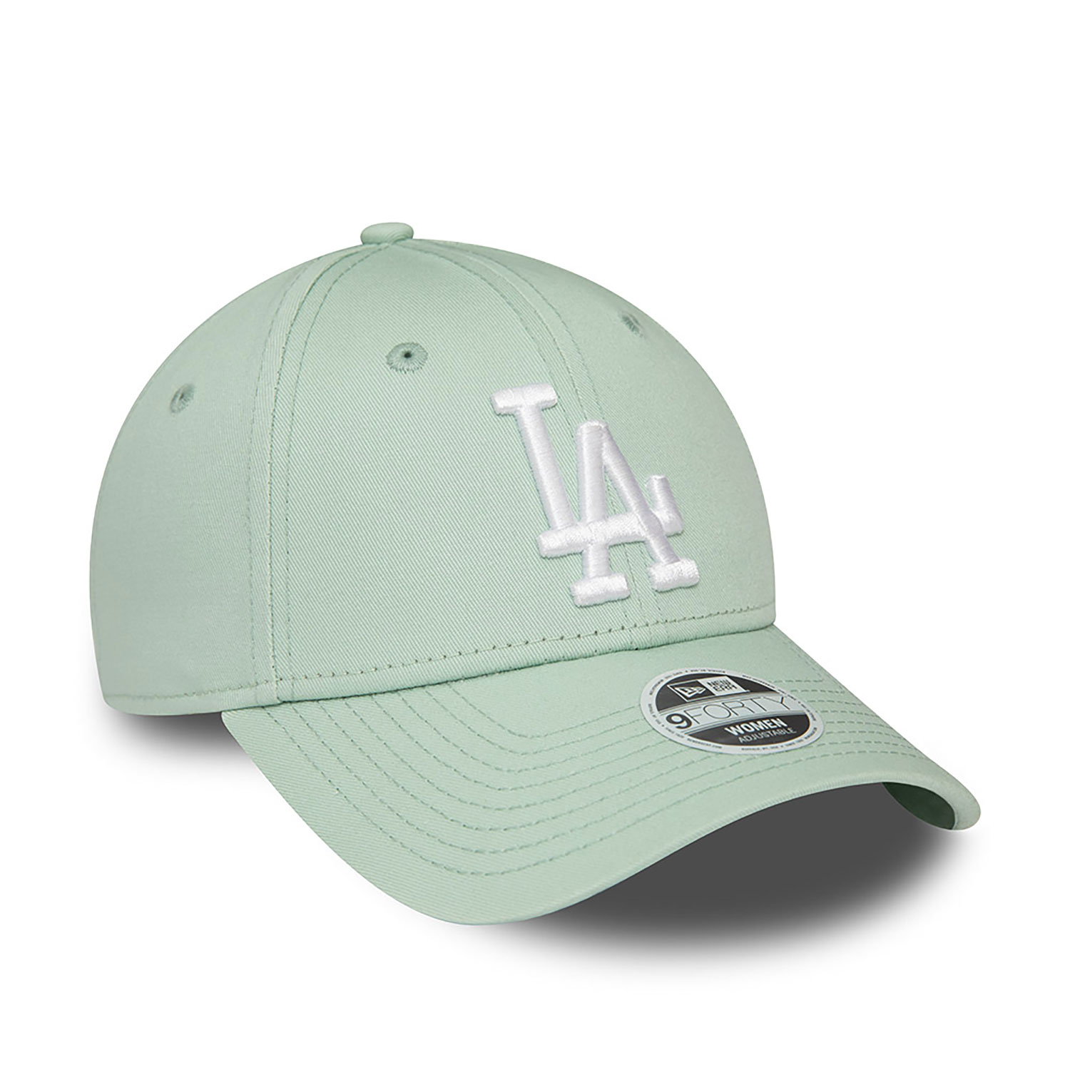LA Dodgers Womens League Essential Mint 9FORTY Adjustable Cap