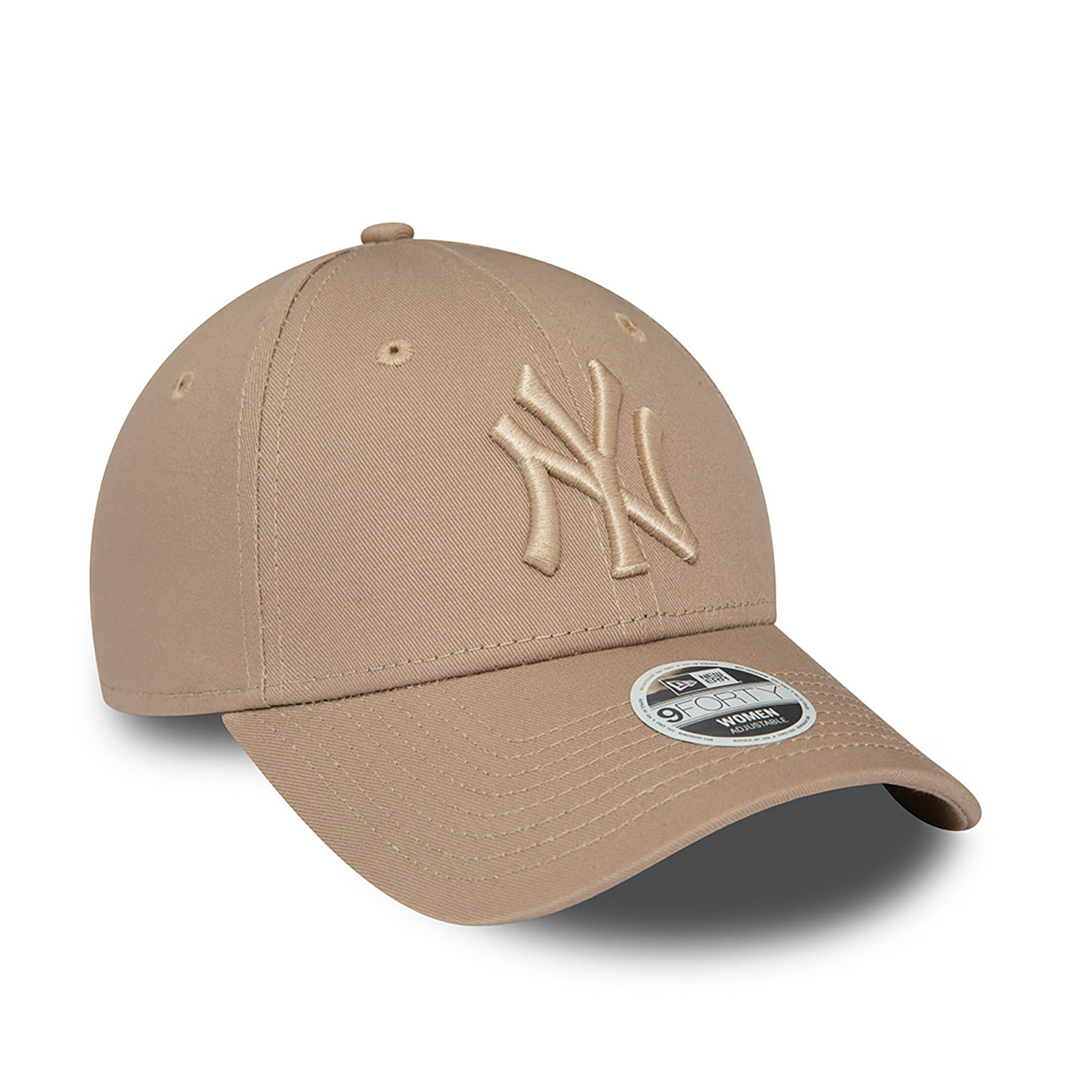 New York Yankees Womens League Essential Brown 9FORTY Adjustable Cap
