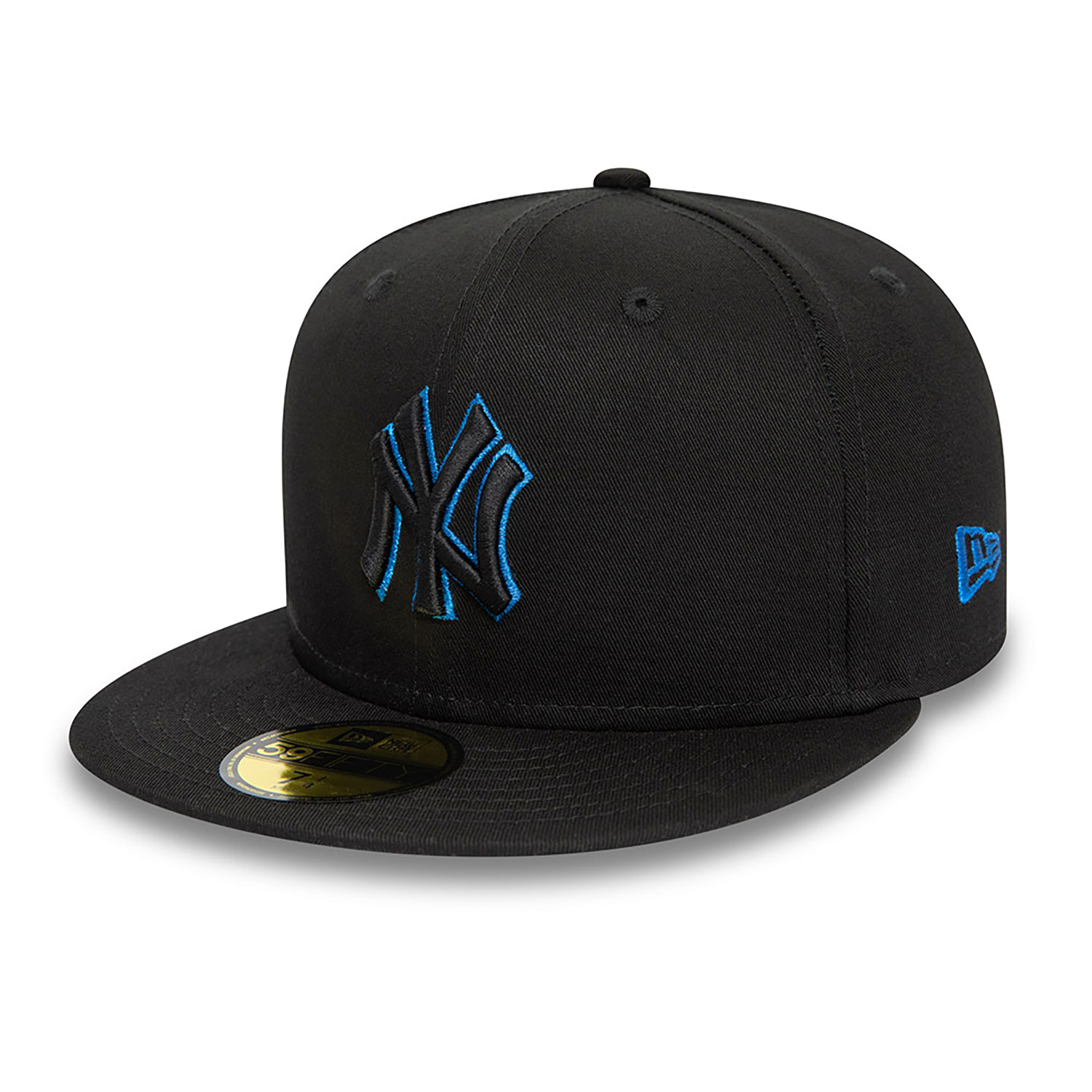 New York Yankees Metallic Outline Black 59FIFTY Fitted Cap