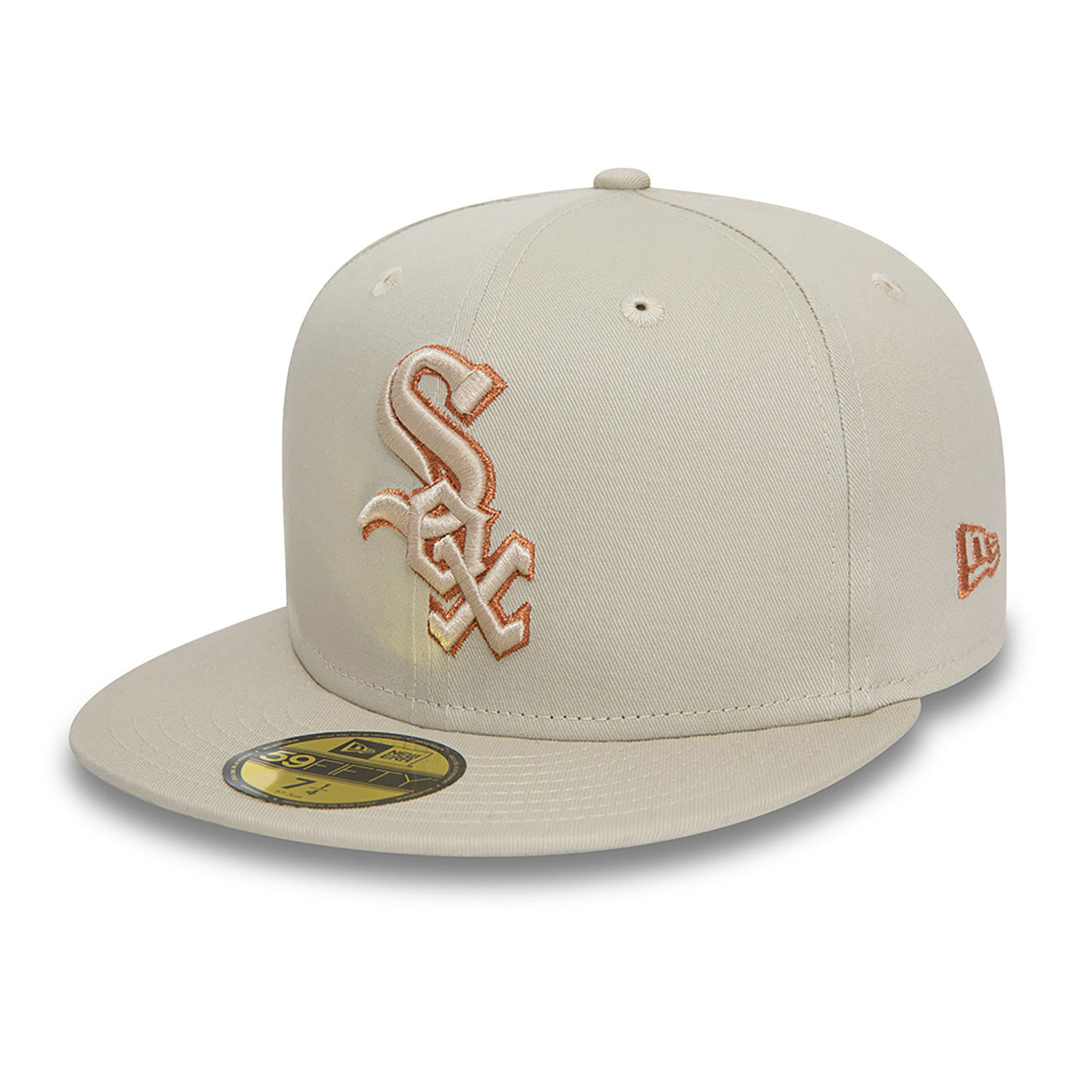Chicago White Sox Metallic Outline Stone 59FIFTY Fitted Cap