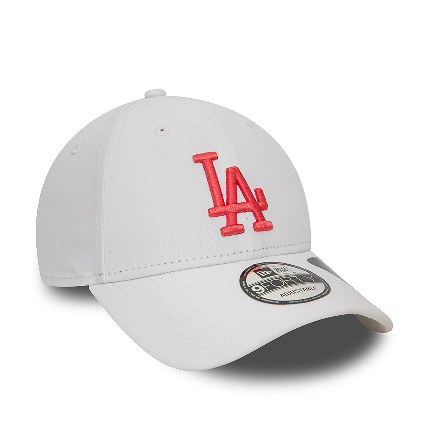 LA Dodgers MLB Repreve White 9FORTY Adjustable Cap