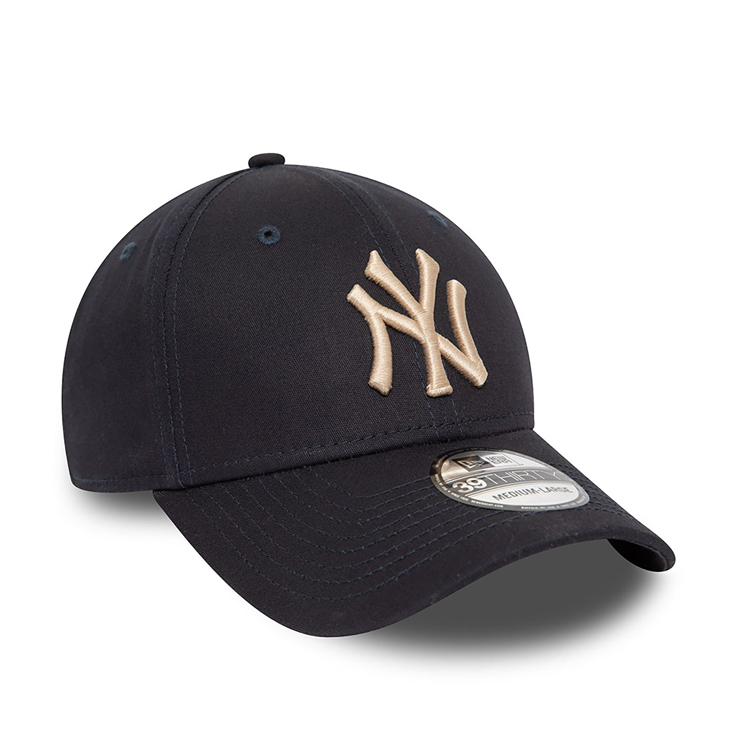 New York Yankees League Essential Navy 39THIRTY Stretch Fit Cap