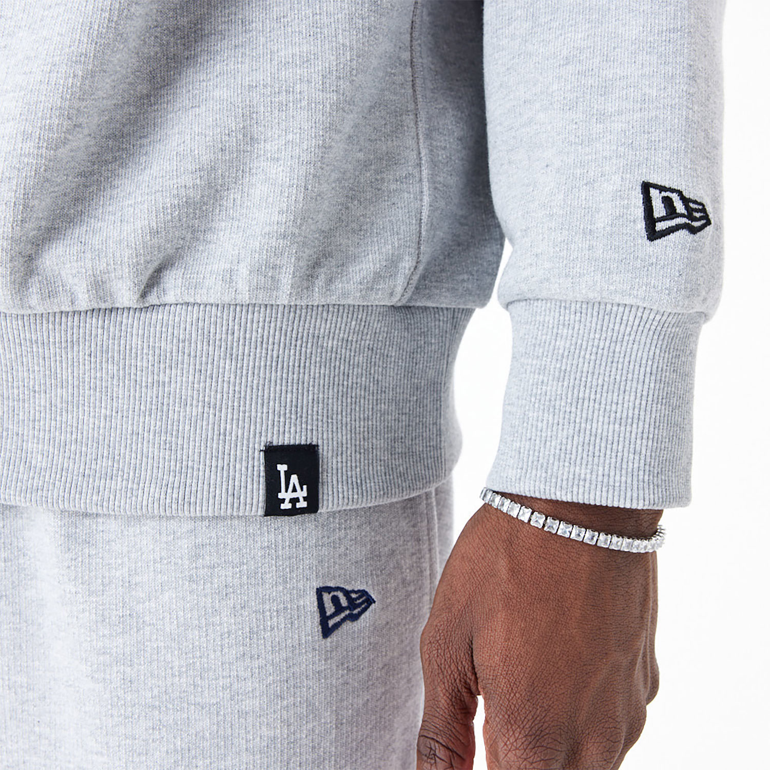 LA Dodgers MLB Lifestyle Grey Crew Neck Sweatshirt