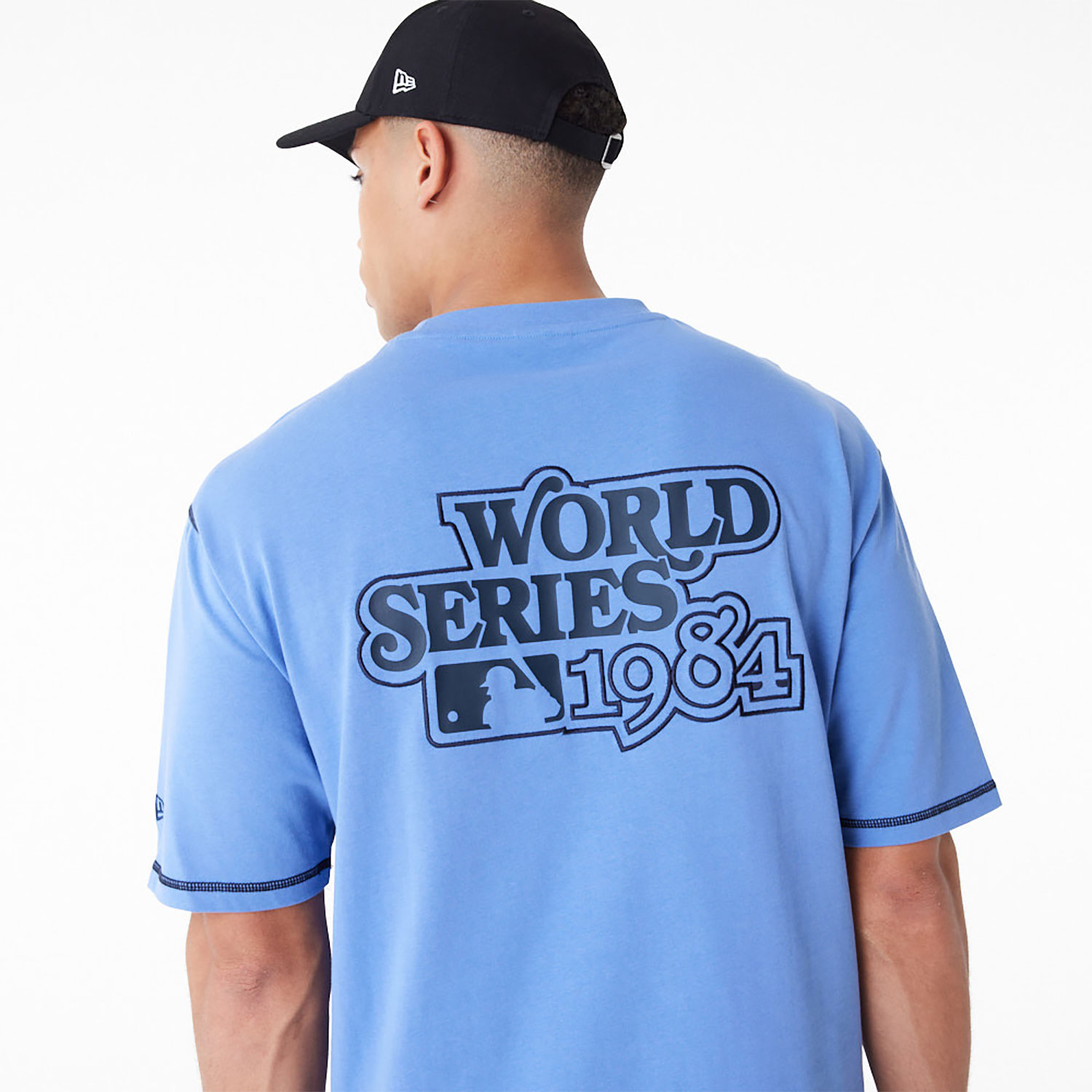Detroit Tigers MLB World Series Blue Oversized T-Shirt