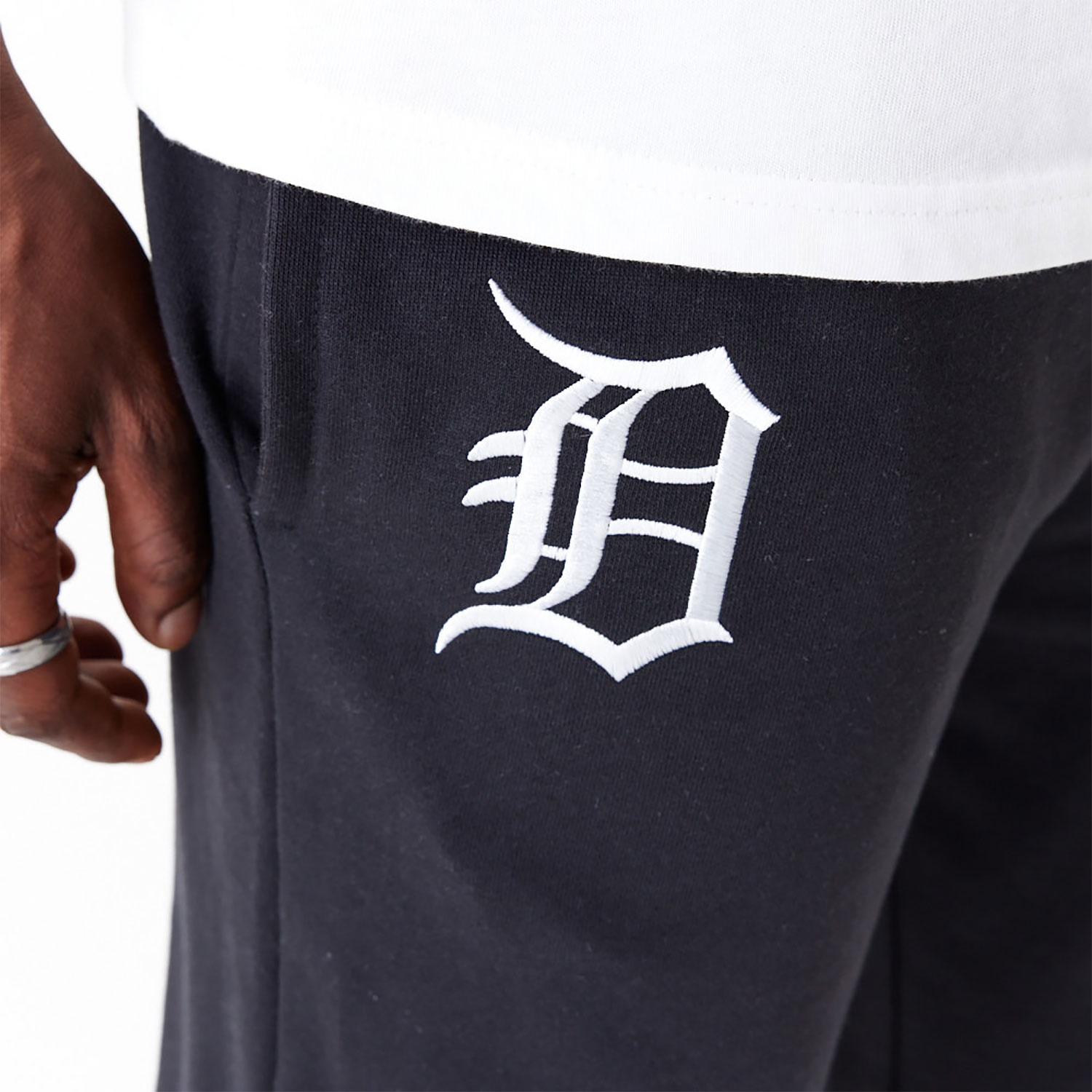 Detroit Tigers League Essential Black Joggers