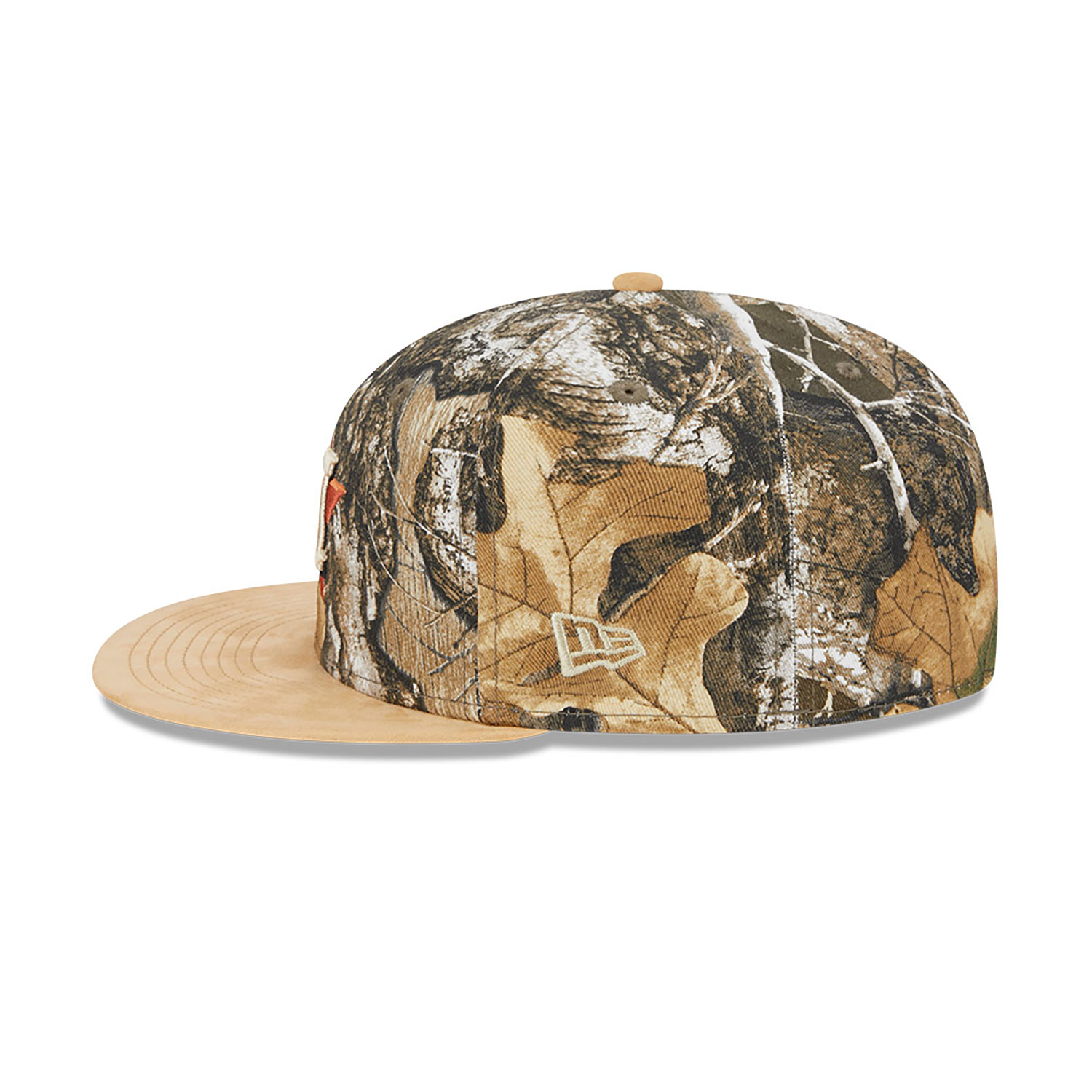 Houston Astros MLB Real Tree Camo Print 59FIFTY Fitted Cap
