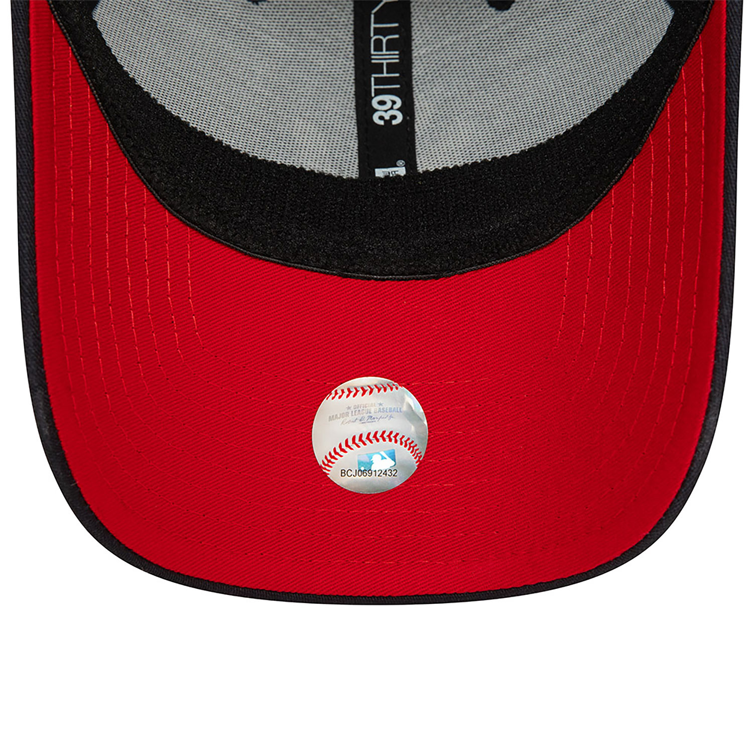 New York Yankees Team Logo Boucle Navy 39THIRTY Stretch Fit Cap