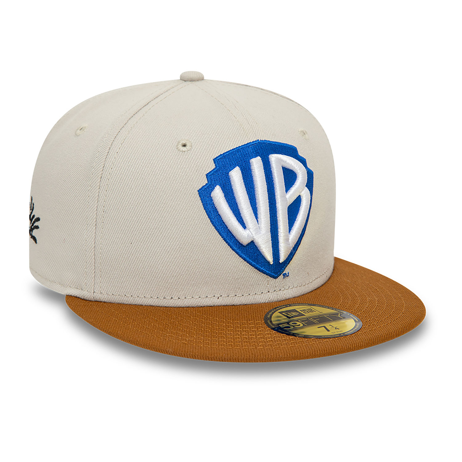 Warner Brothers Shield Logo Stone 59FIFTY Fitted Cap
