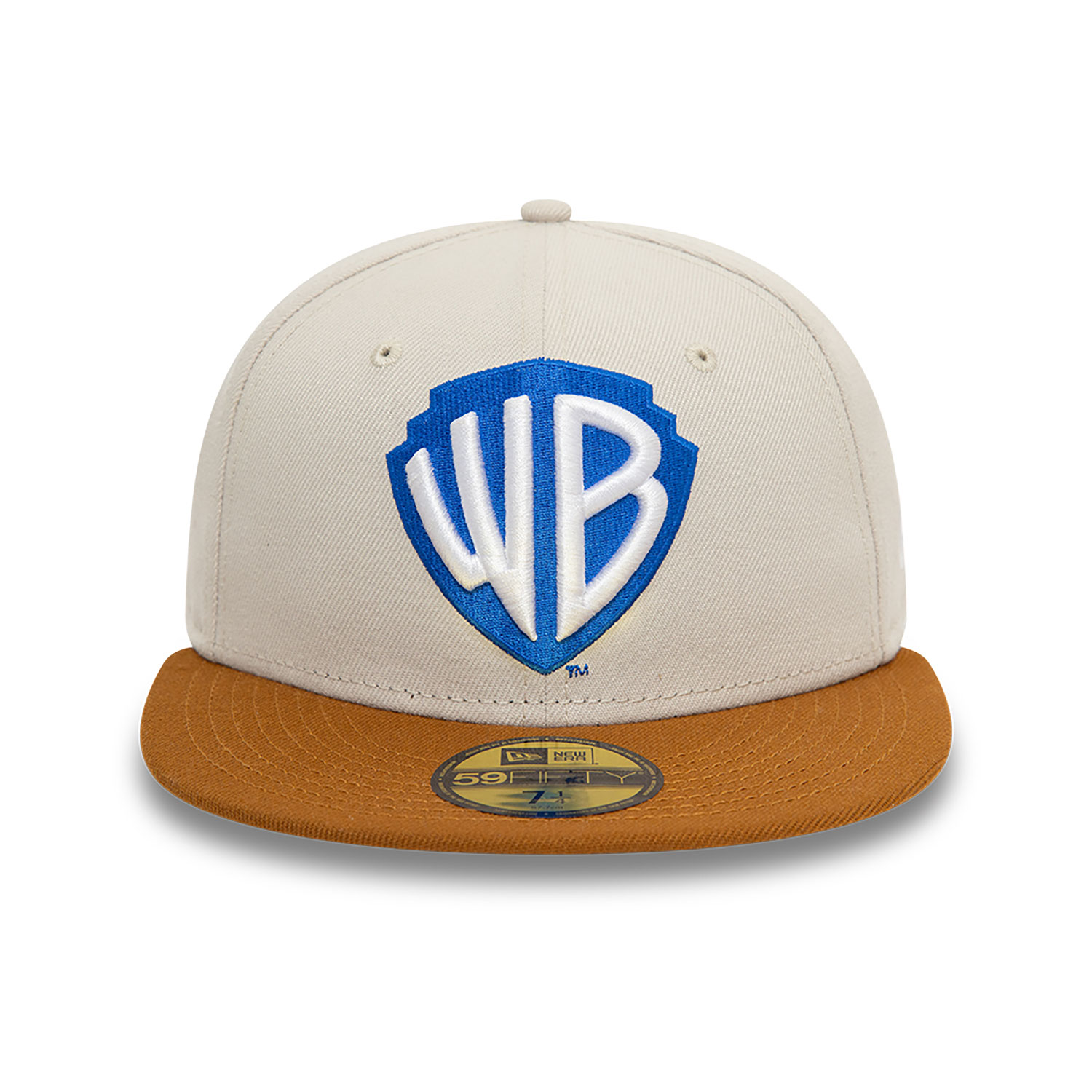 Warner Brothers Shield Logo Stone 59FIFTY Fitted Cap