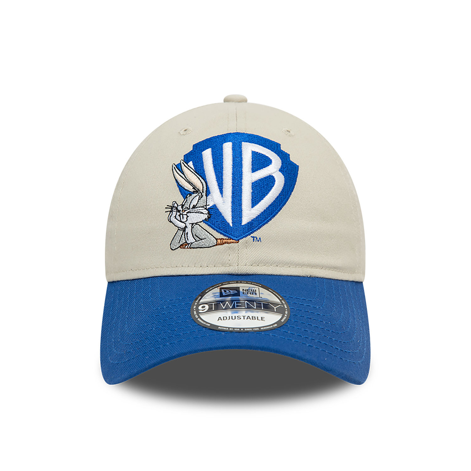 Warner Brothers Shield Logo Bugs Bunny Stone 9TWENTY Adjustable Cap