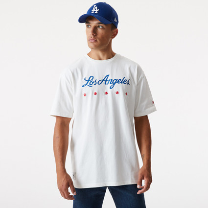 New Era T-Shirt - White - Los Angeles Dodgers » Prompt Shipping