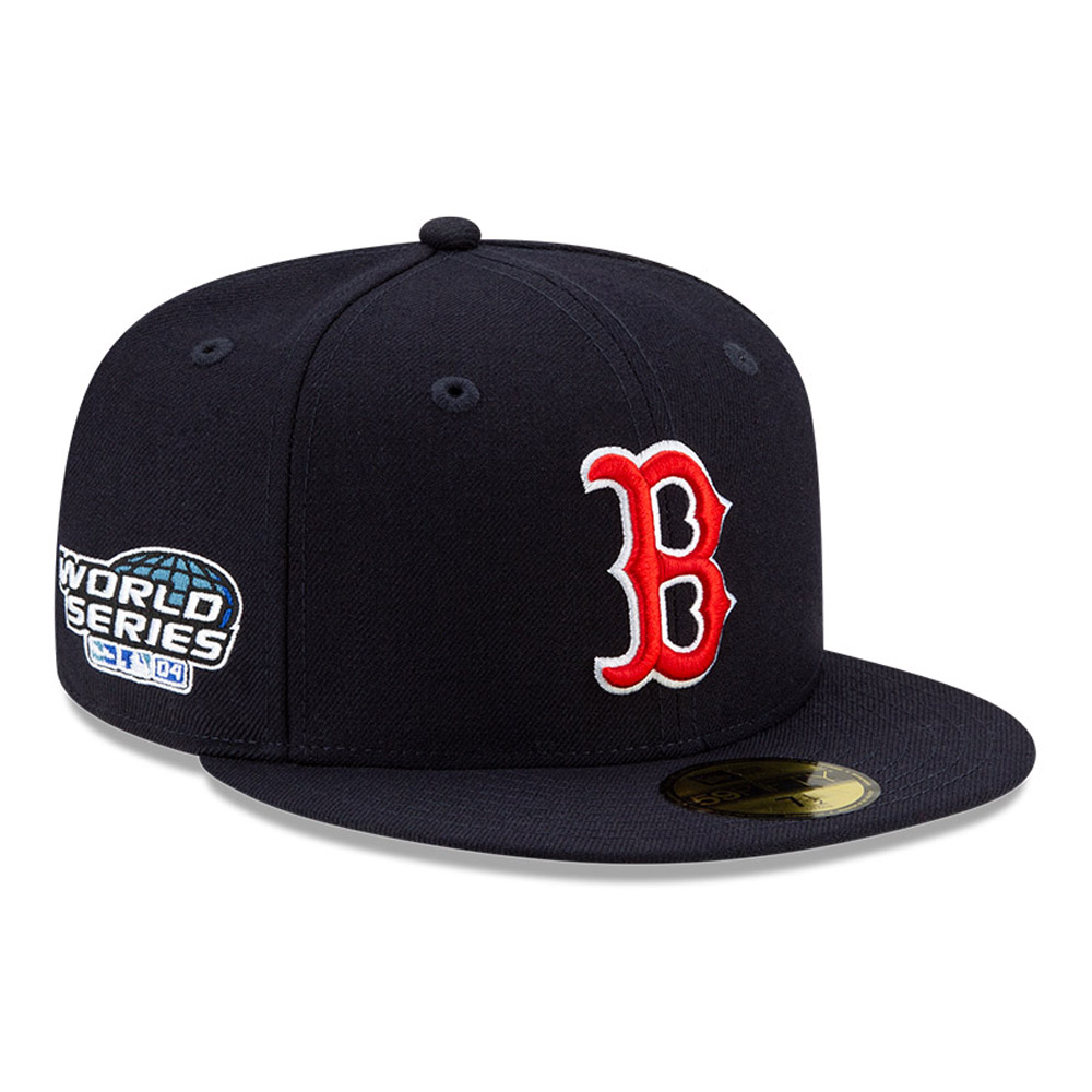 Official New Era Boston Red Sox MLB Life World Series 59FIFTY Fitted ...