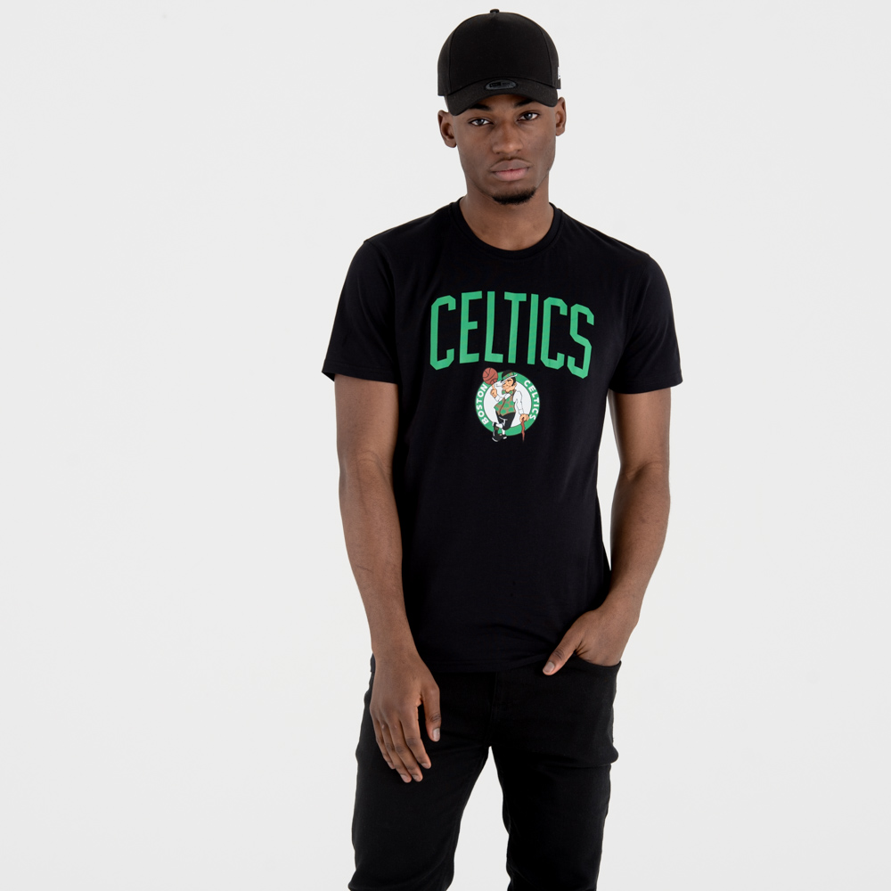 Boston Celtics Kente Elbow Patch Crew
