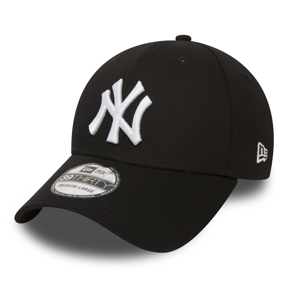 New York Yankees Classic Black 39THIRTY Stretch Fit Cap A249_282 A249 ...