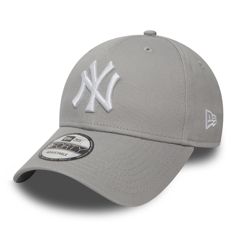 New-Era League Basic 9Forty New York Yankees Cap Grey