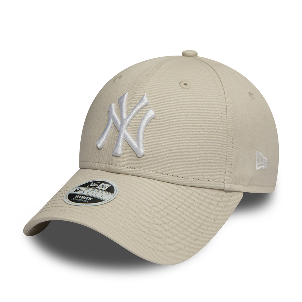 9forty New York Yankees Damen Steingrau New Era Cap