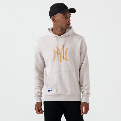 Hoodies and sweatshirts New Era New York Yankees MLB Heritage Oversized  Hoodie Open White