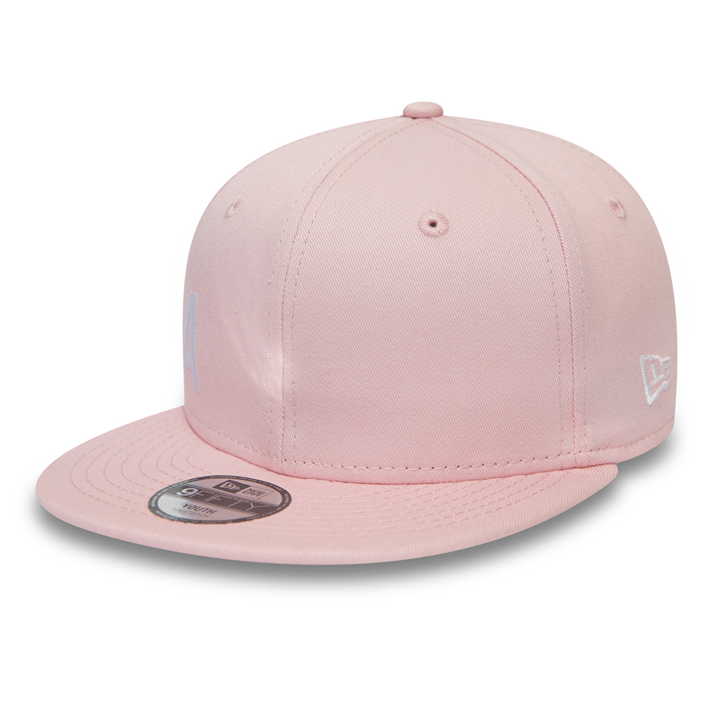 New Era Wordmark Essential Kids Pink 9FIFTY Cap | New Era Cap