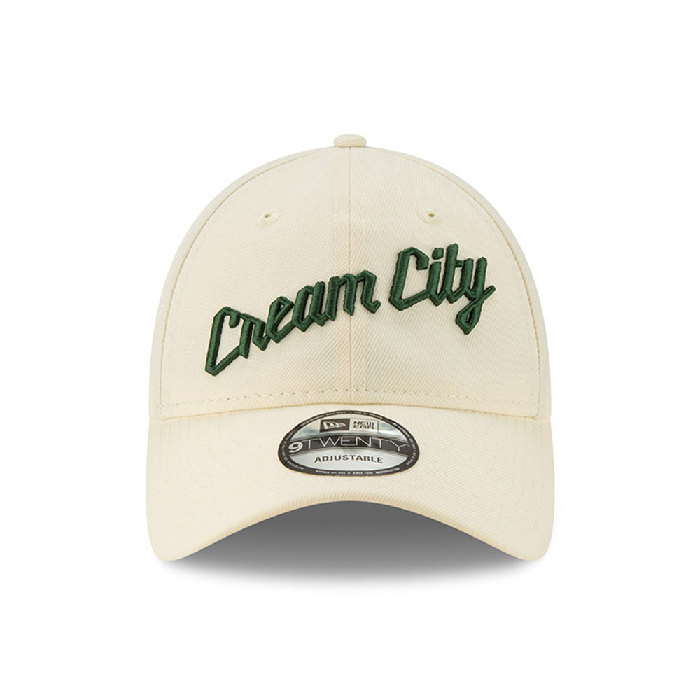 Milwaukee Bucks Cream City Snapback Hat New Era Cap