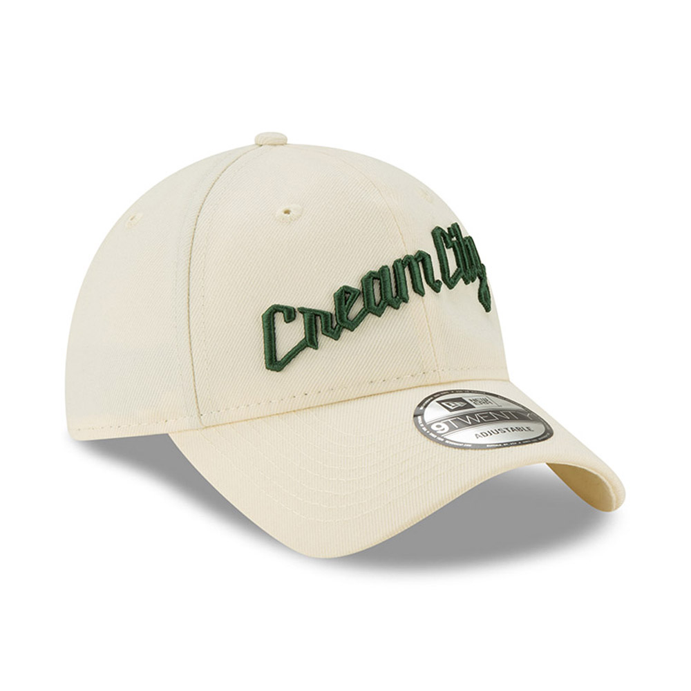Milwaukee Bucks Cream City Snapback Hat New Era Cap