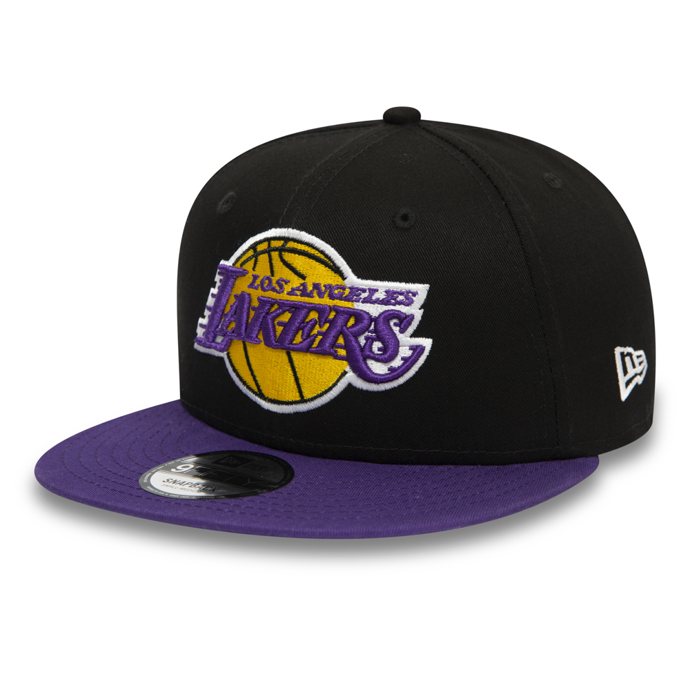 Official New Era LA Lakers Black 9FIFTY Snapback Cap A8975_331 A8975 ...