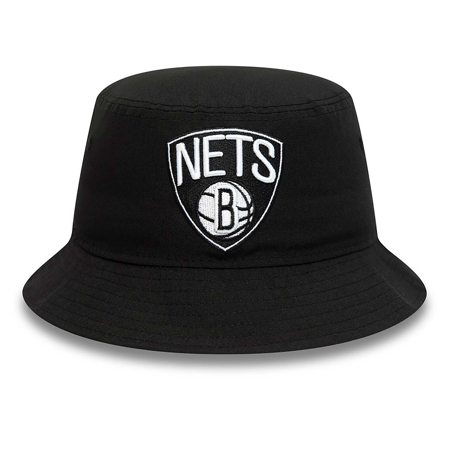 Brooklyn Nets Print Infill Black Bucket Hat