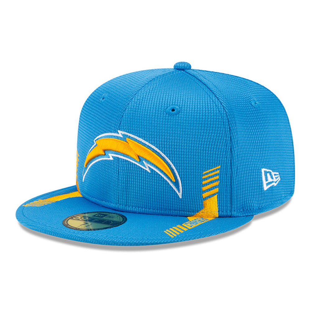 Official New Era LA Chargers NFL 21 Sideline Home Blue 59FIFTY Fitted