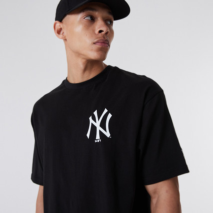 T-Shirt New Era Team Logo MLB New York Yankees - Maroon - men´s 