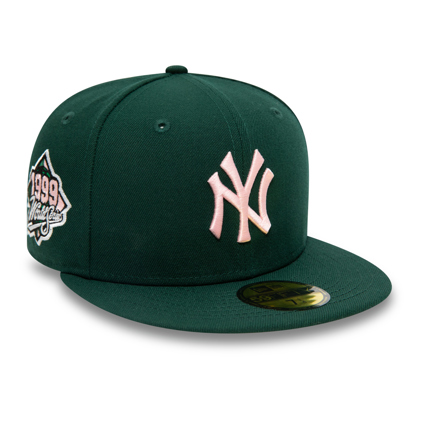 Official New Era New York Yankees MLB World Series Forest Green 59FIFTY  Fitted Cap B2022_282 B2022_282