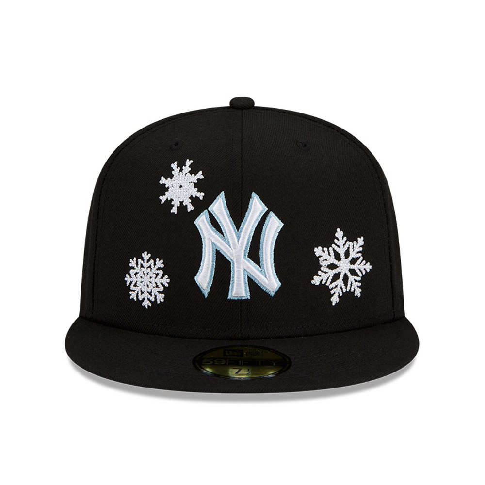 New York Yankees MLB Snow Black 59FIFTY Cap