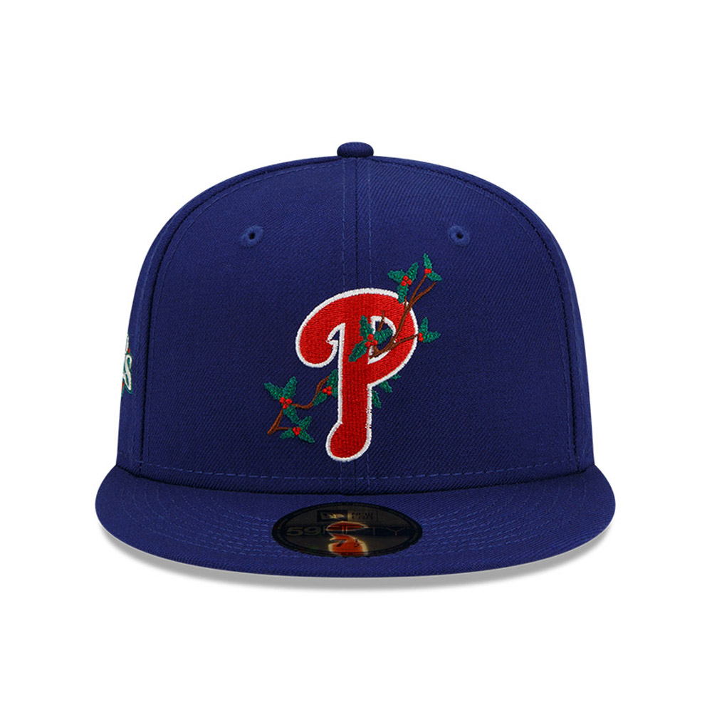 Official New Era Philadelphia Phillies MLB Holly OTC 59FIFTY Fitted Cap ...
